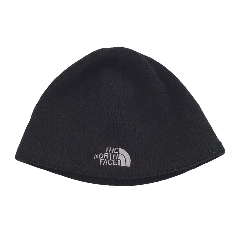 The North Face Black Fleece Lined Knit Beanie Hat Adult One Size